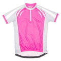 Cycling Womens Jersey Pink 1/4 Zip M