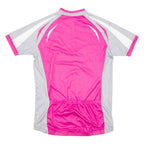 Cycling Womens Jersey Pink 1/4 Zip M