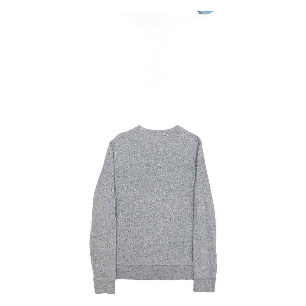 KENZO Mens Grey Tiger EMBROIDERY Crew Neck S Sweatshirt Cotton Blend Pullover