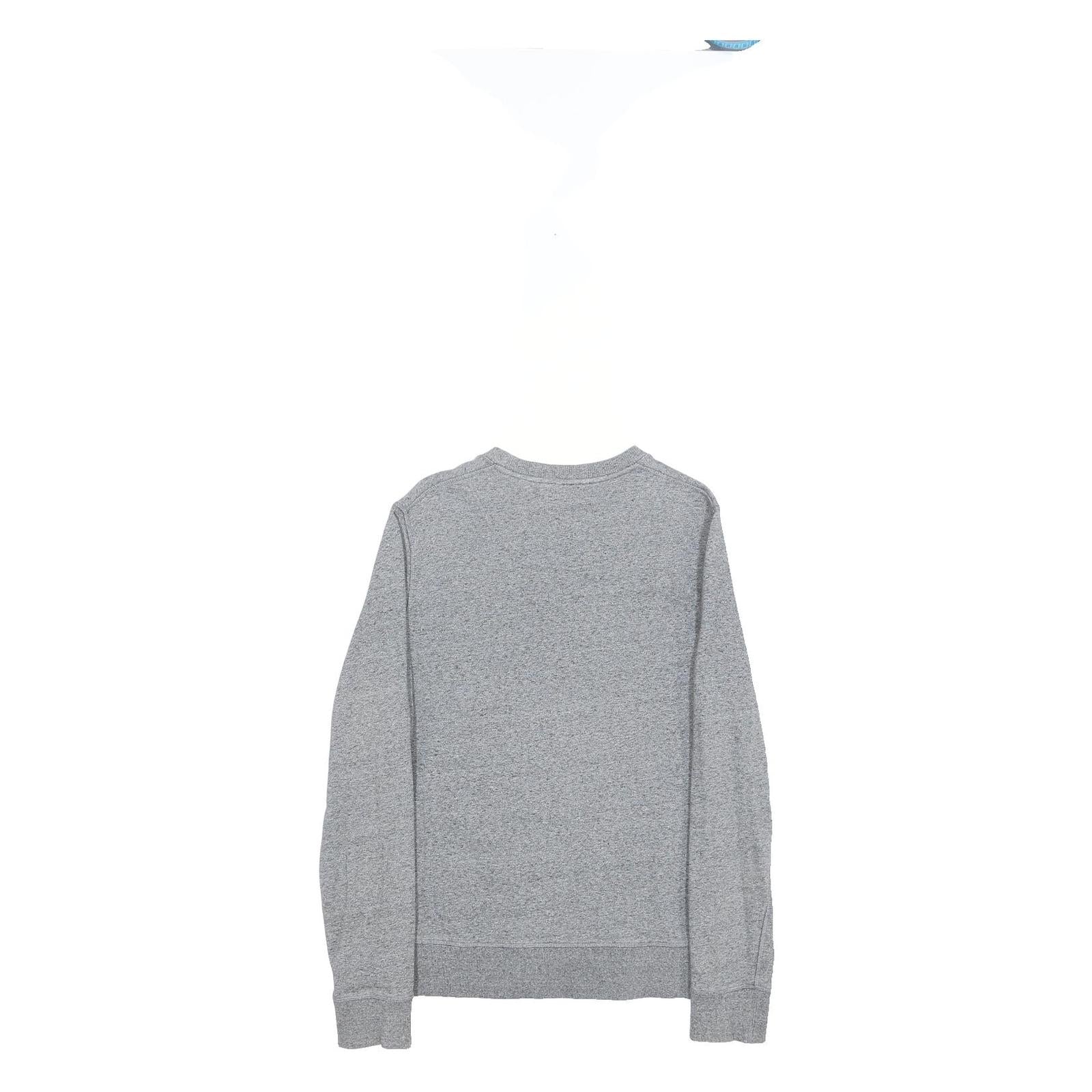 KENZO Mens Grey Tiger EMBROIDERY Crew Neck S Sweatshirt Cotton Blend Pullover