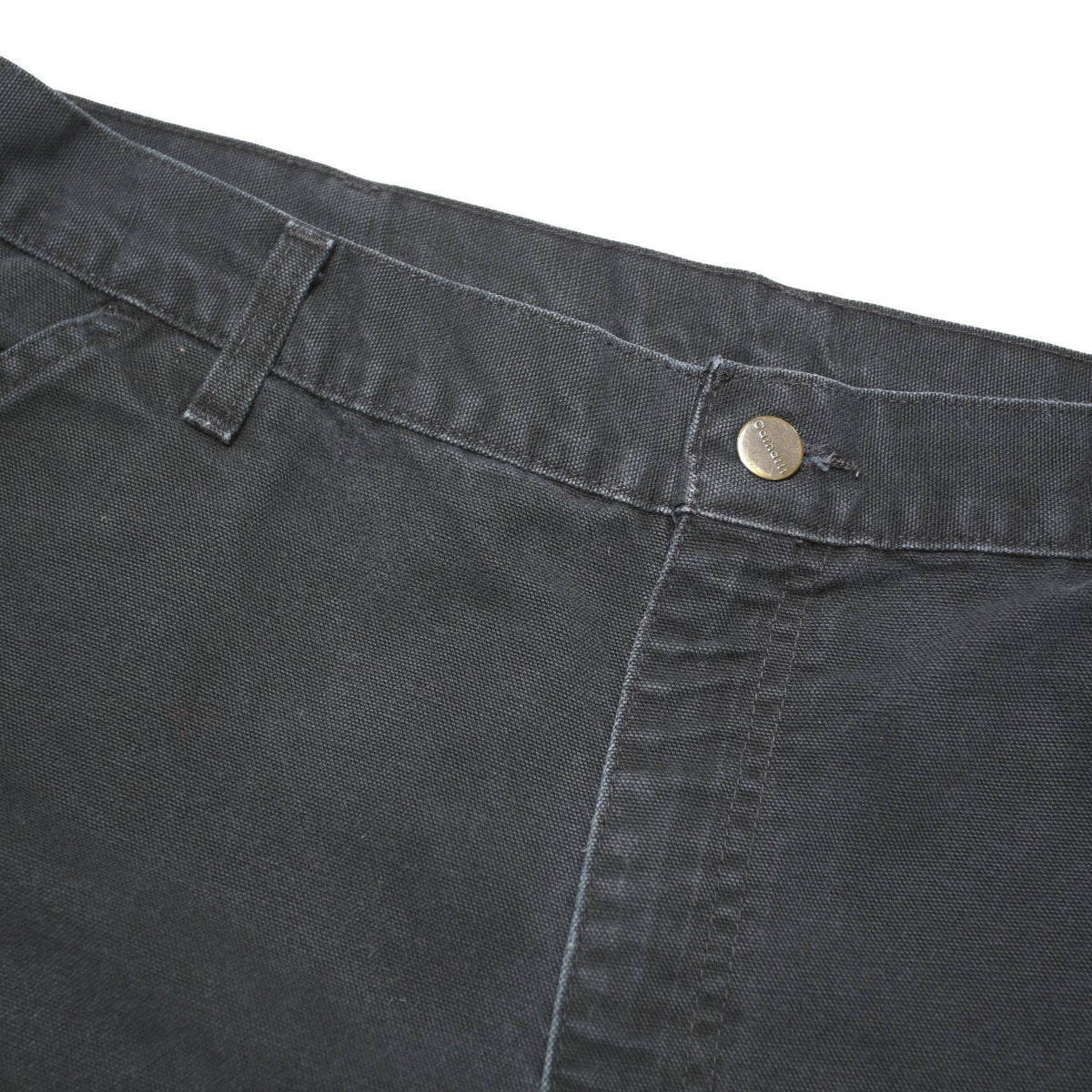 CARHARTT Mens Black Casual Cotton Blend Workwear Shorts L W36