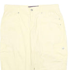 GLORIA VANDERBILT Womens Shorts Cream Cargo M W32 Summer Casual Relaxed Fit