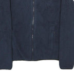 THE NORTH FACE Womens Navy Blue Fleece Jacket S Polyester Zip Casual Outdoor