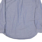 CARHARTT Mens Blue Cotton Blend Button-Down Long Sleeve Shirt M Casual Workwear