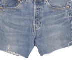 LEVI'S Womens Denim Blue Cut-Off Shorts M W31 Classic Fit Casual Casualwear