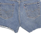 LEVI'S Womens Denim Blue Cut-Off Shorts M W31 Classic Fit Casual Casualwear