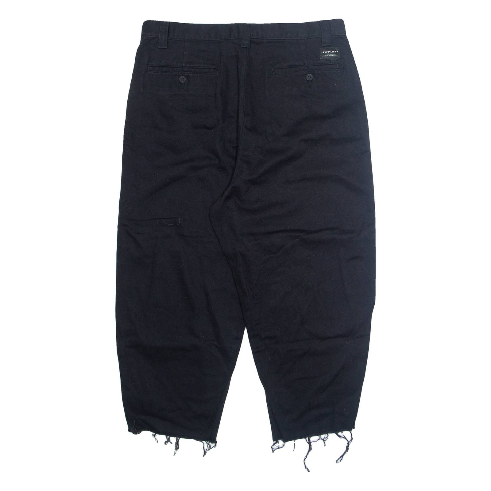 LEVI'S Chino Mens Trousers Black Relaxed Tapered W36 L24