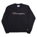CHAMPION Mens Sweatshirt Black L