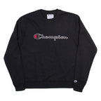 CHAMPION Mens Sweatshirt Black L