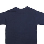 VALERO Mens Navy Santo Domingo Graphic T-Shirt L Short Sleeve Crew Neck