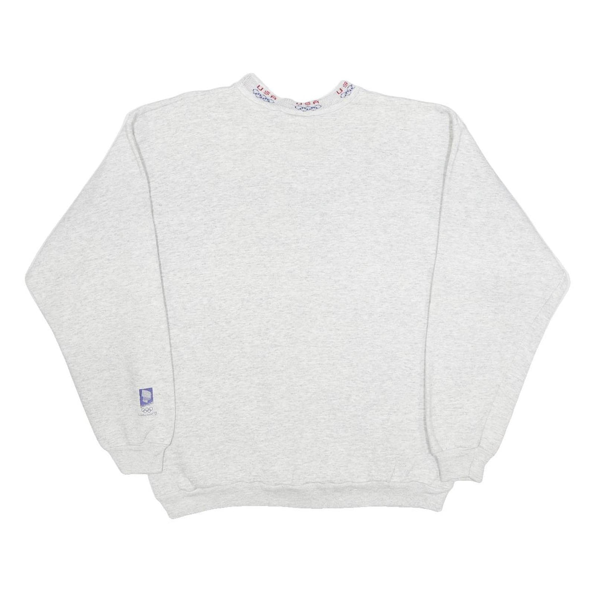 HANES Mens Grey Florida Graphic Crew Neck M Sweatshirt Fishing Design