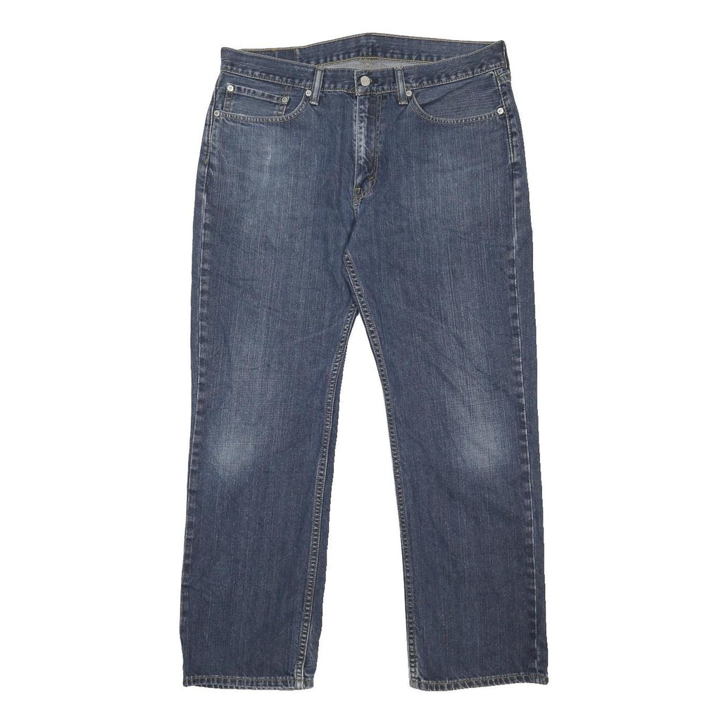 LEVI'S 514 Mens Jeans Blue Slim Straight Denim Medium W36 L30 Classic Fit