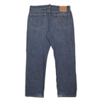 LEVI'S 514 Mens Jeans Blue Slim Straight Denim Medium W36 L30 Classic Fit
