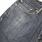 LEVI'S 514 Mens Jeans Blue Slim Straight Denim Medium W36 L30 Classic Fit