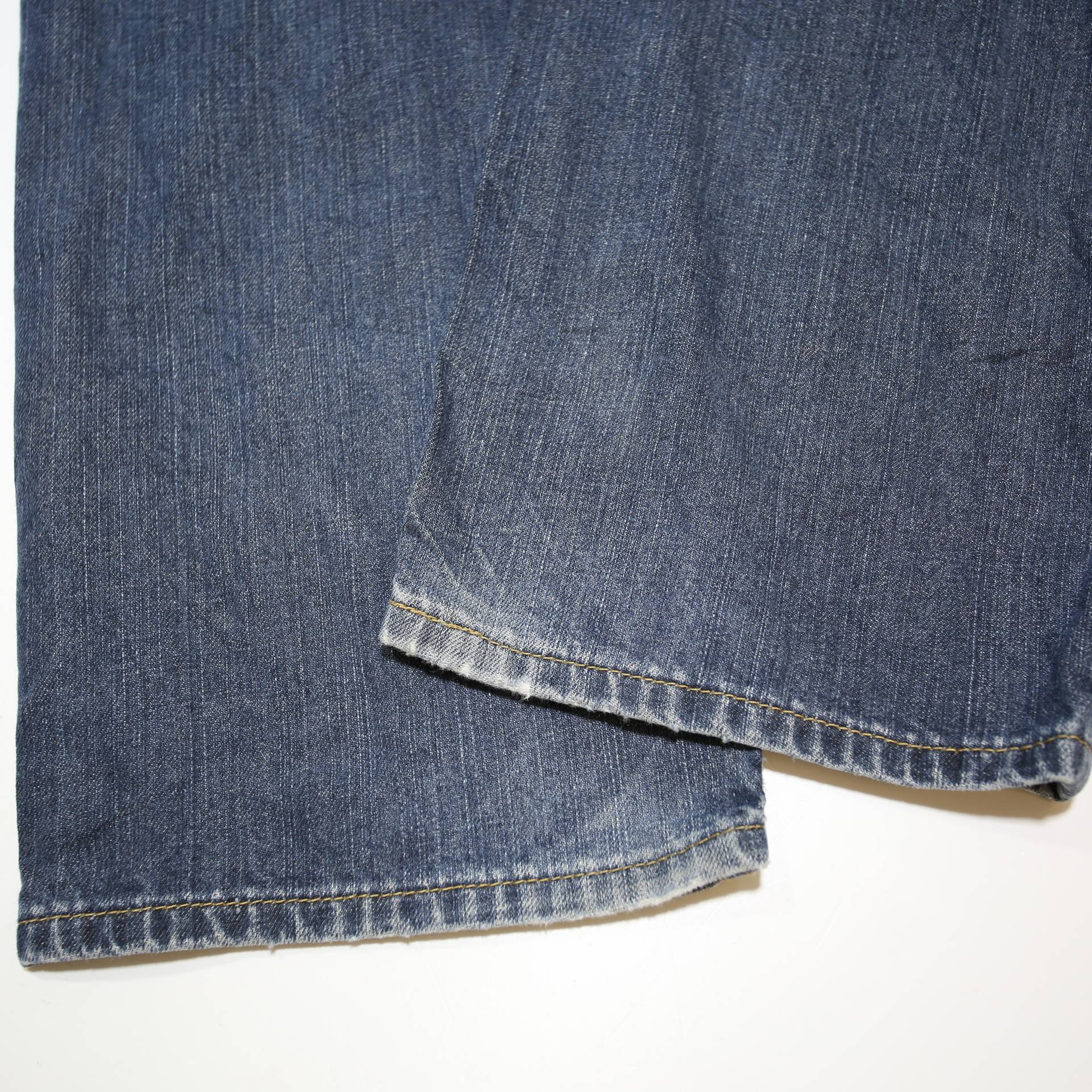 LEVI'S 514 Mens Jeans Blue Slim Straight Denim Medium W36 L30 Classic Fit