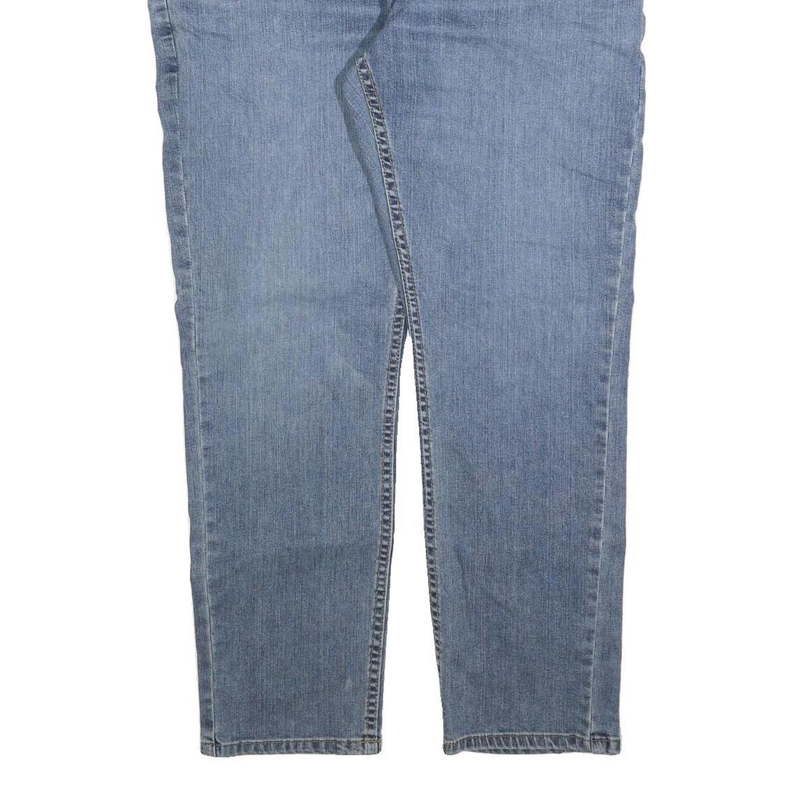 CARHARTT Mens Relaxed Light Blue Denim Jeans W38 L30 Zip Closure Pockets