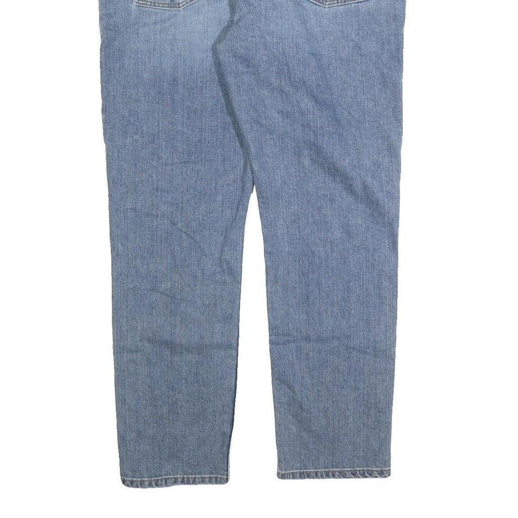 CARHARTT Mens Relaxed Light Blue Denim Jeans W38 L30 Zip Closure Pockets