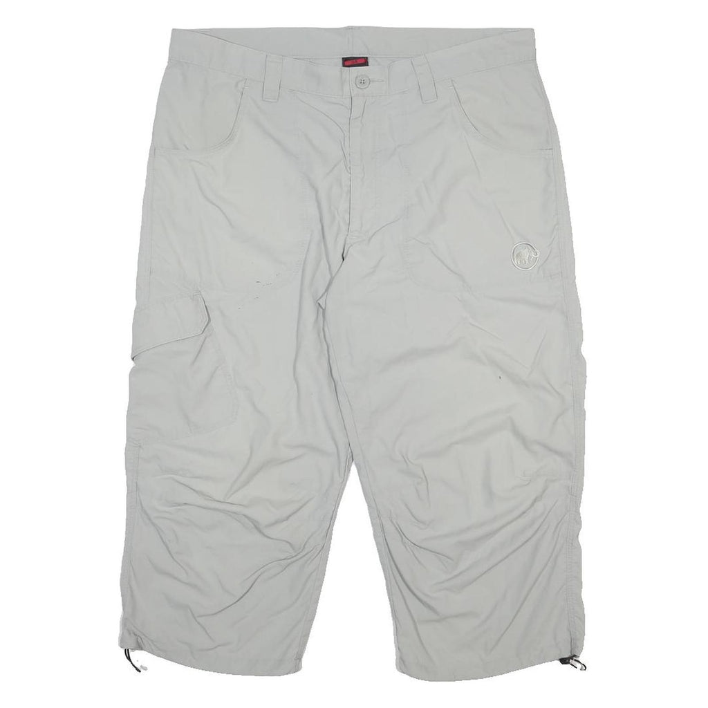 MAMMUT Mens Shorts White Casual Cargo L W36 Outdoor Lightweight