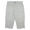 MAMMUT Mens Shorts White Casual Cargo L W36 Outdoor Lightweight