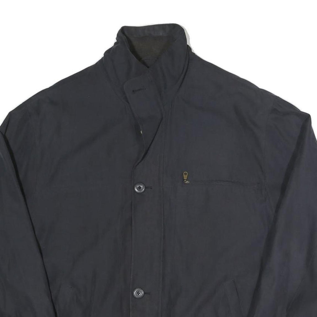WESTMINSTER SPORTS Mens Black Jacket L Polyester Blend Plain Zip Casual