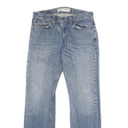 LEVI'S 514 Mens Slim Jeans Blue Denim Light W31 L32 Straight Cotton Zip