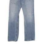LEVI'S 514 Mens Slim Jeans Blue Denim Light W31 L32 Straight Cotton Zip