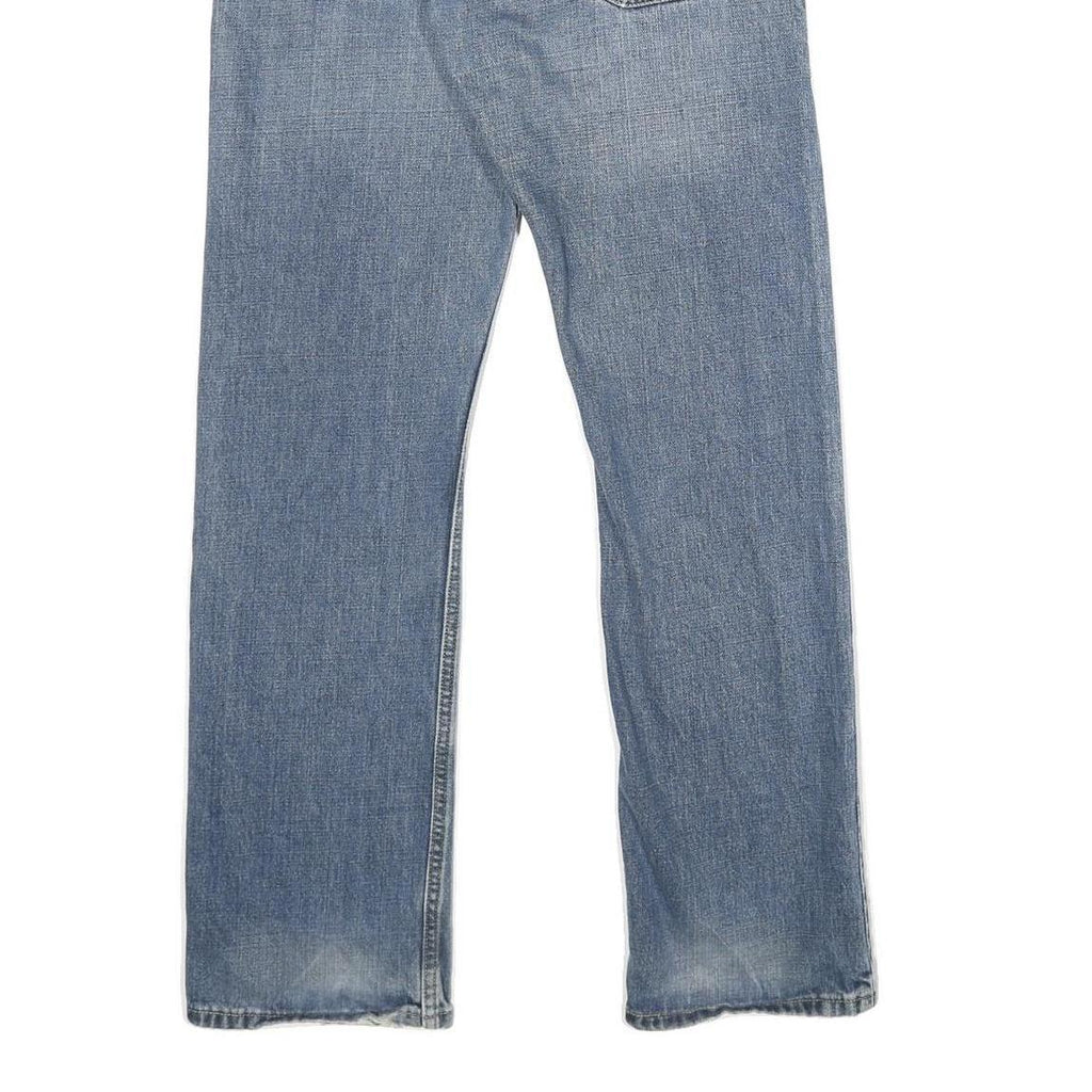 LEVI'S 514 Mens Slim Jeans Blue Denim Light W31 L32 Straight Cotton Zip