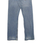 LEVI'S 514 Mens Slim Jeans Blue Denim Light W31 L32 Straight Cotton Zip