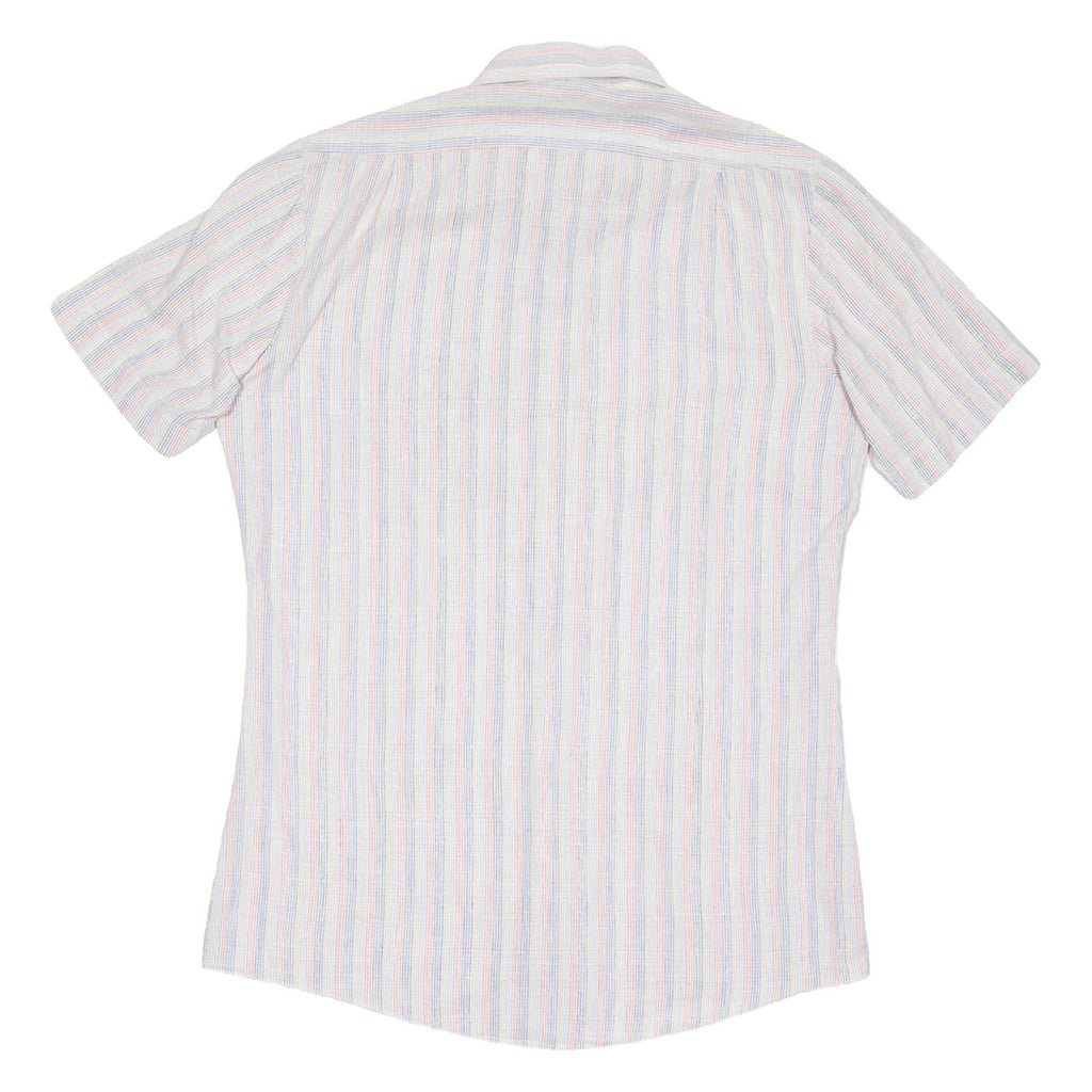 Mens Shirt Red Striped M