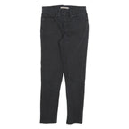 LEVI'S 311 Womens Jeans Black Slim Skinny Denim W26 L27 Zip Cotton Blend