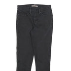 LEVI'S 311 Womens Jeans Black Slim Skinny Denim W26 L27 Zip Cotton Blend