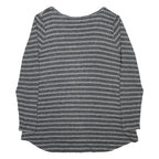 LULA ROE Womens Grey Striped Plain Crew Neck Basic Knit 2XL Jumper Casual Soft