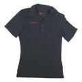 MAMMUT Womens Black Short Sleeve Polo Shirt S Cotton Blend Casual Lightweight