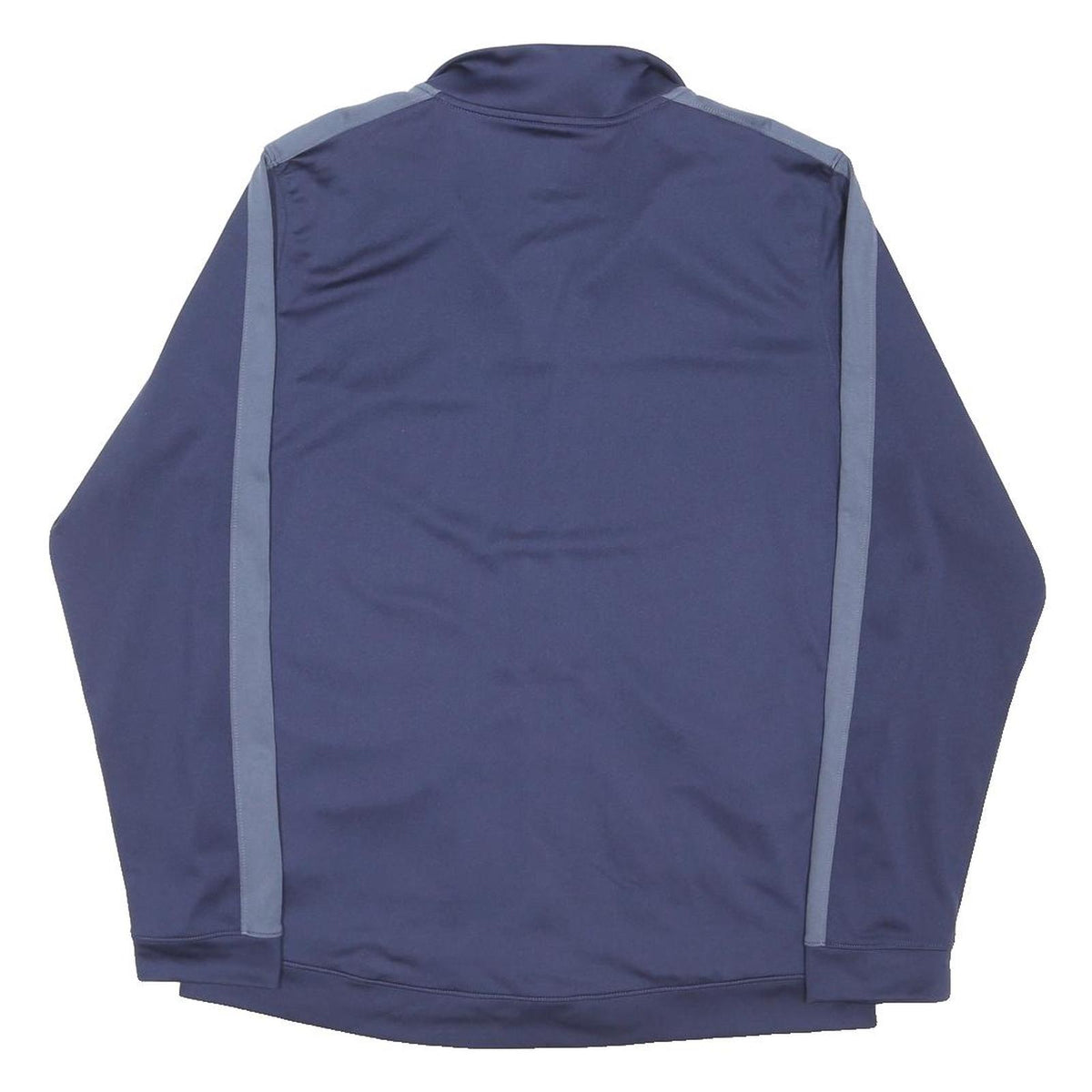UNDER ARMOUR Mens Blue Slim Jacket XL Polyester Blend Zip Plain Sportswear