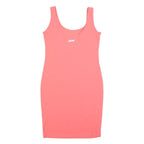 DKNY Womens Pink Sports Bodycon Jersey Dress Cotton Blend S Sporty Casual