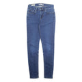 LEVI'S Womens Jeans Blue Regular Tapered Stone Wash W26 L30
