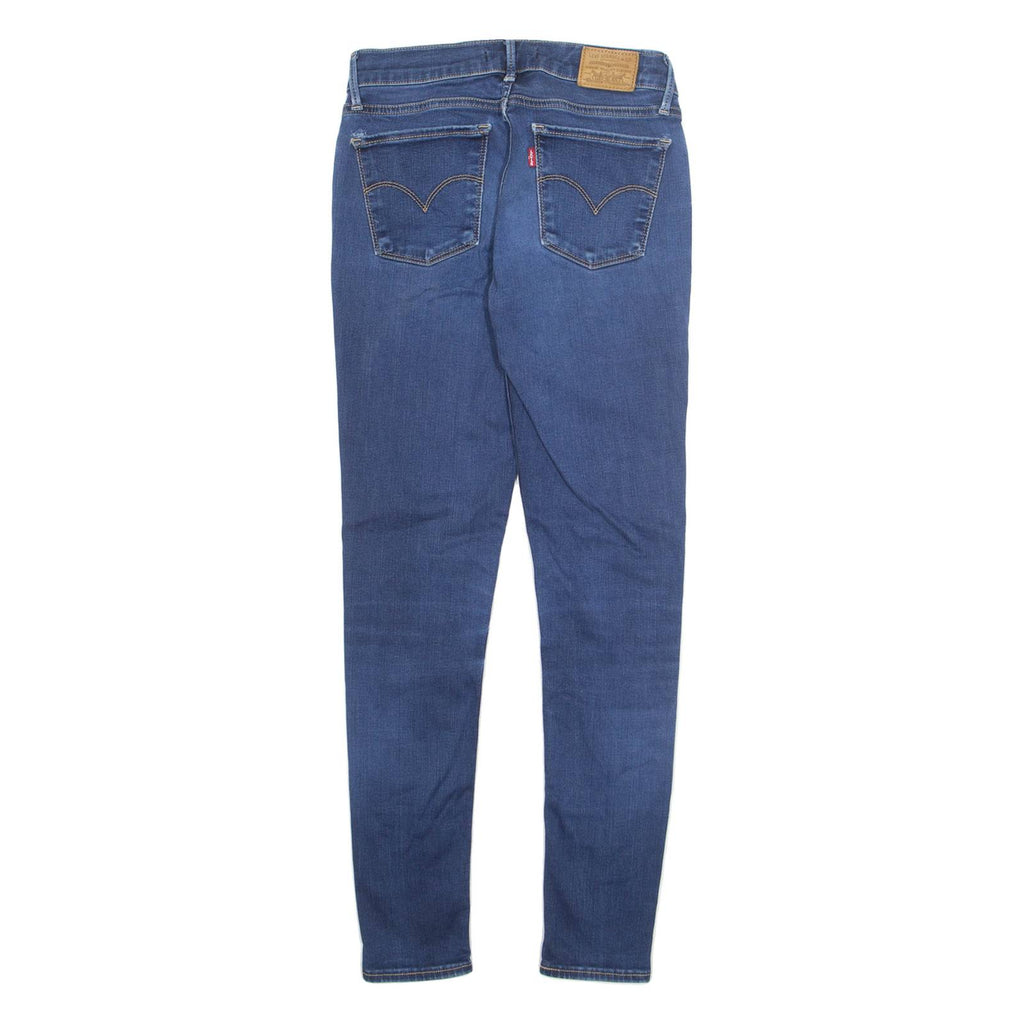 LEVI'S Womens Jeans Blue Regular Tapered Stone Wash W26 L30
