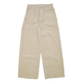 CARHARTT Womens Cotton Blend Beige Relaxed Wide-Leg Trousers W28 L29 Casual