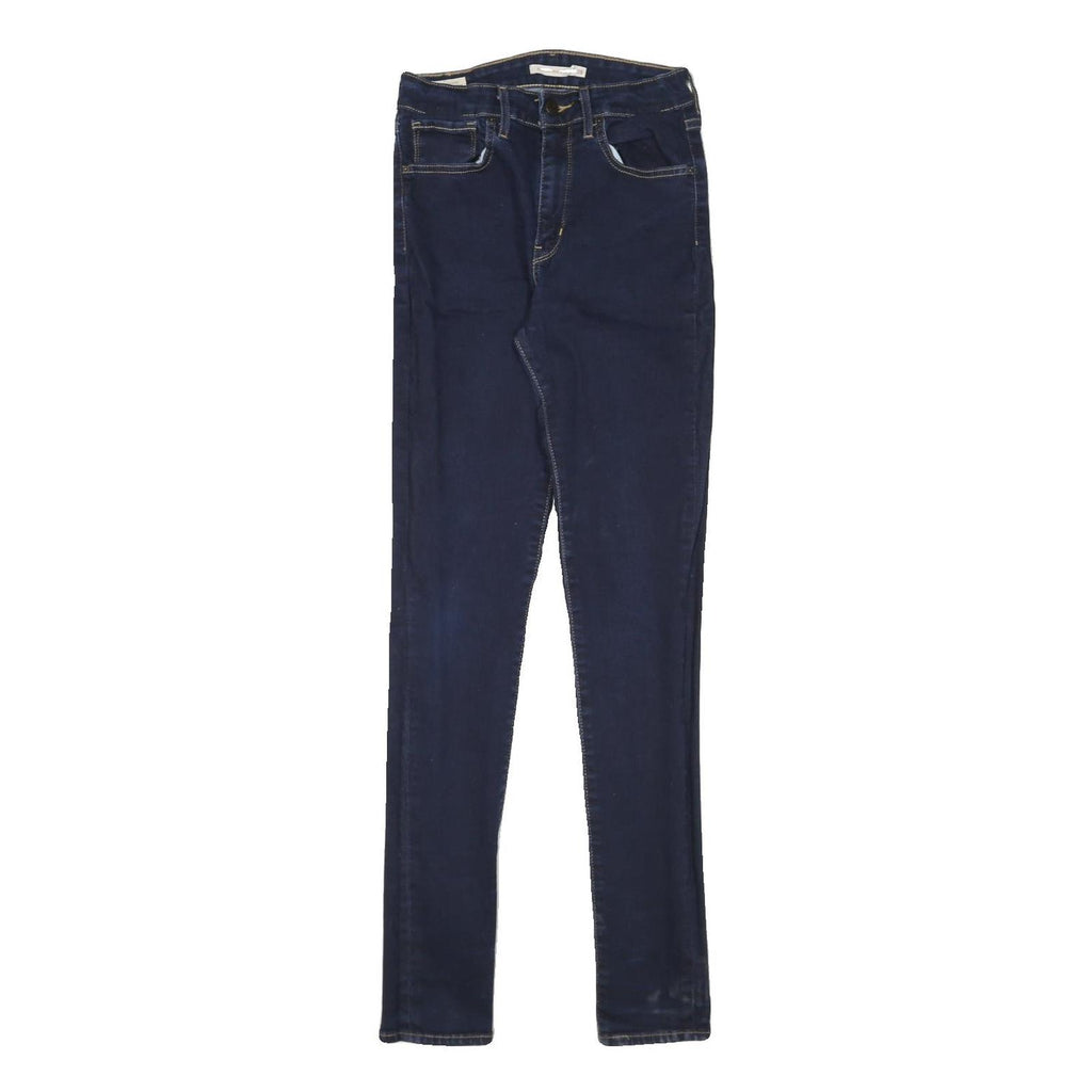 LEVI'S 721 Womens Jeans Blue Slim Skinny Denim Medium W24 L31 Classic Fit