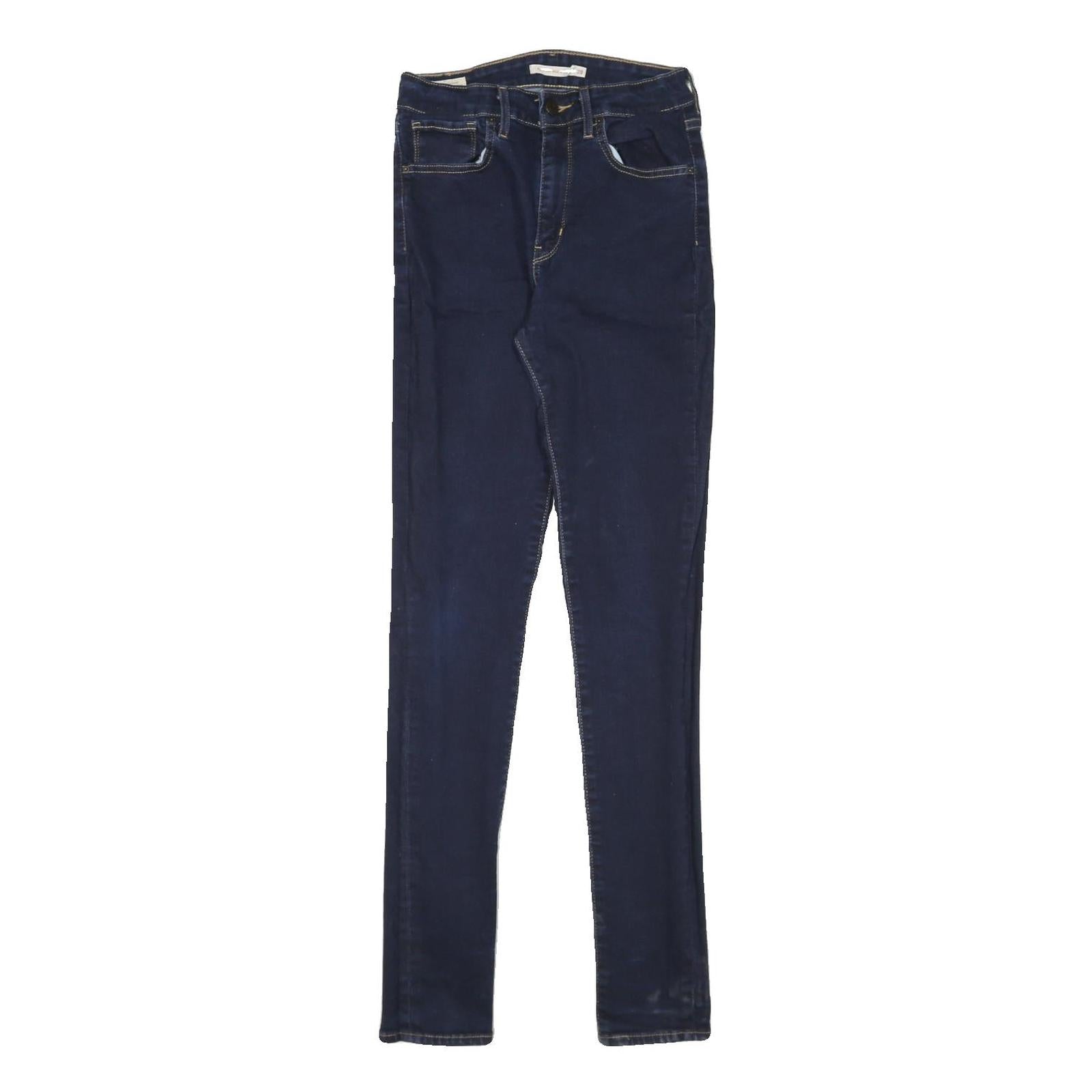 LEVI'S 721 Womens Jeans Blue Slim Skinny Denim Medium W24 L31 Classic Fit