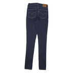 LEVI'S 721 Womens Jeans Blue Slim Skinny Denim Medium W24 L31 Classic Fit