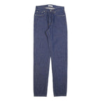 CARHARTT Womens Slim Slim Straight Denim Medium W26 L32 Cotton Blend Zip Jeans