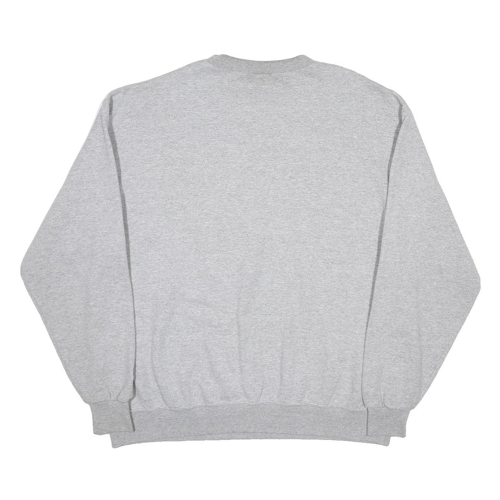 CHAMPION Mens Grey Wright State Crew Neck XL Cotton Blend Sweatshirt