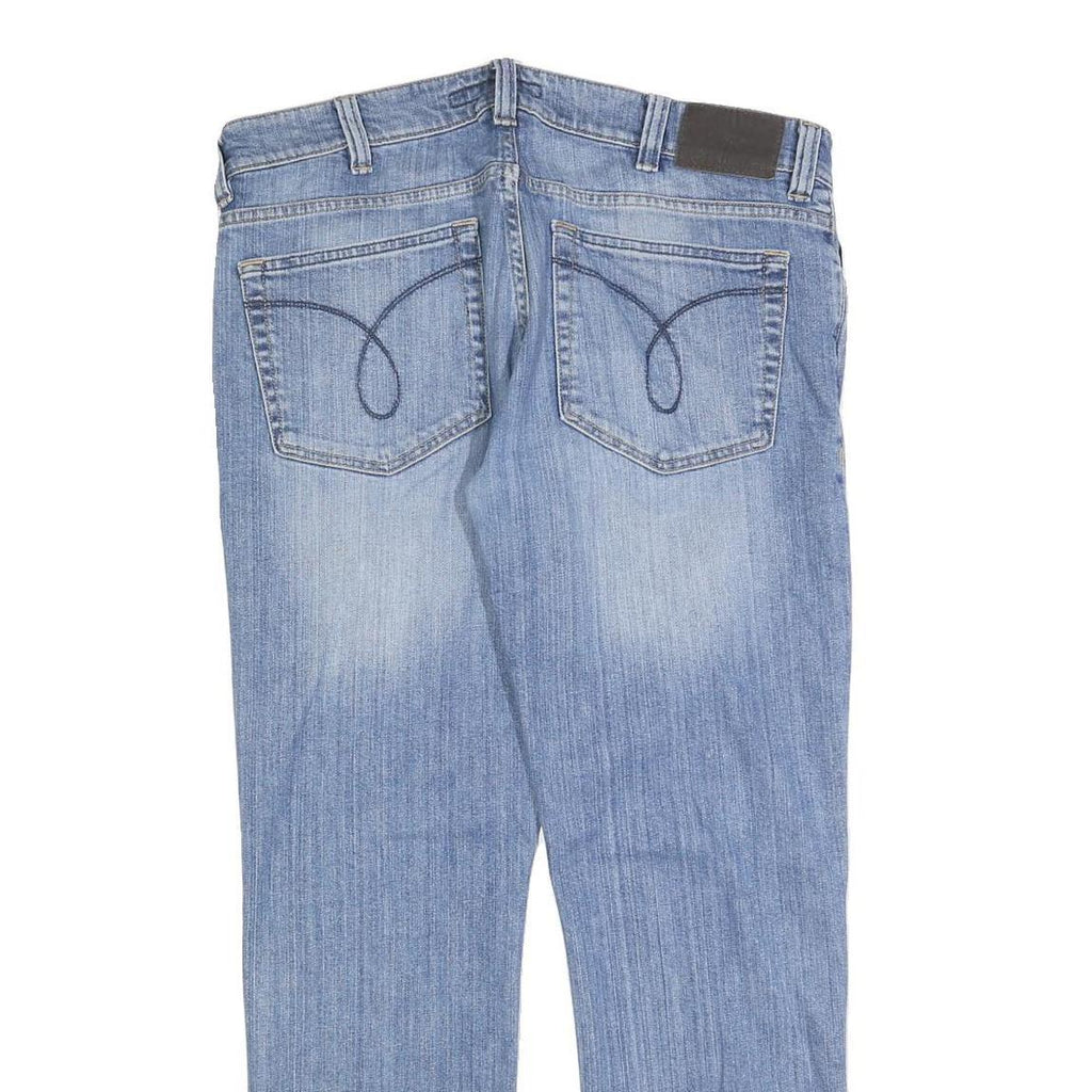 CALVIN KLEIN JEANS Mens Regular Fit Light Blue Denim Jeans W36 L28 Classic