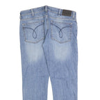 CALVIN KLEIN JEANS Mens Regular Fit Light Blue Denim Jeans W36 L28 Classic