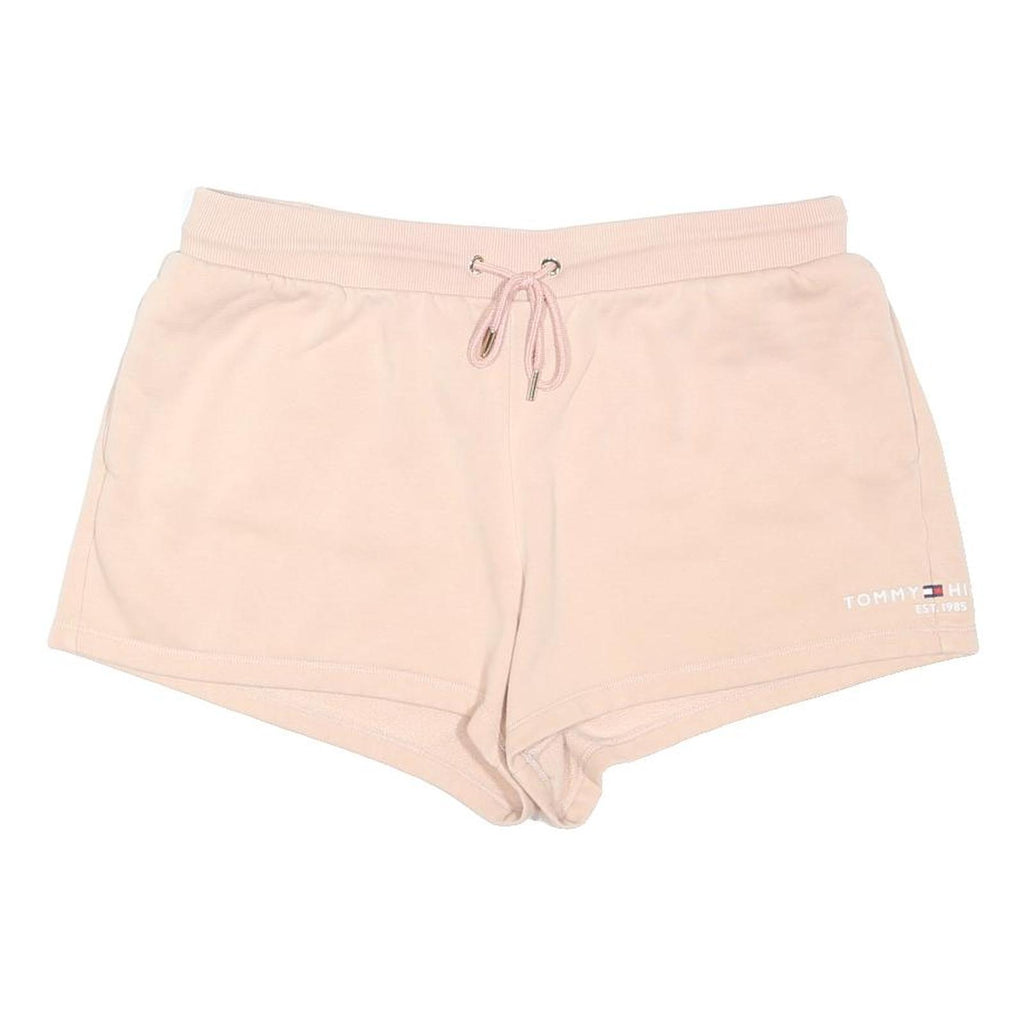 TOMMY HILFIGER Womens Pink Casual Shorts XL W38 Cotton Blend Relaxed Fit