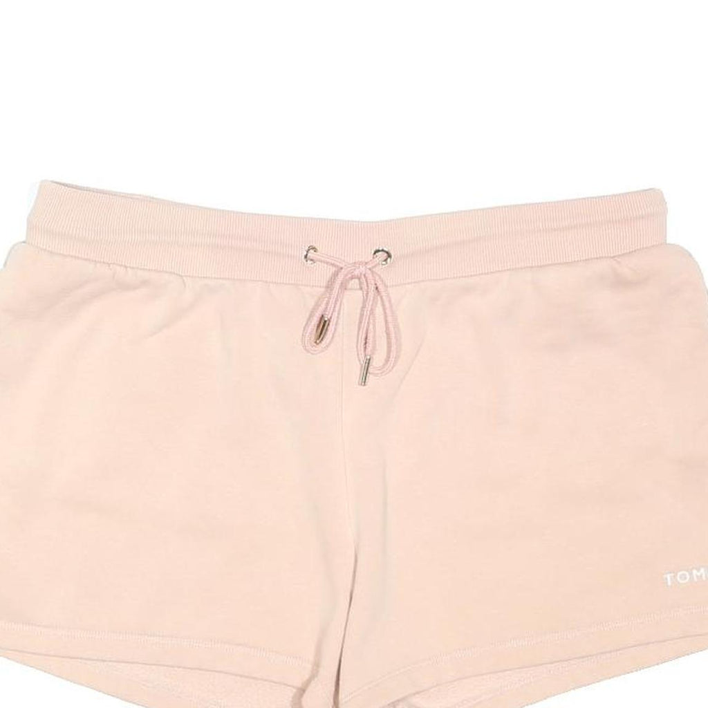 TOMMY HILFIGER Womens Pink Casual Shorts XL W38 Cotton Blend Relaxed Fit