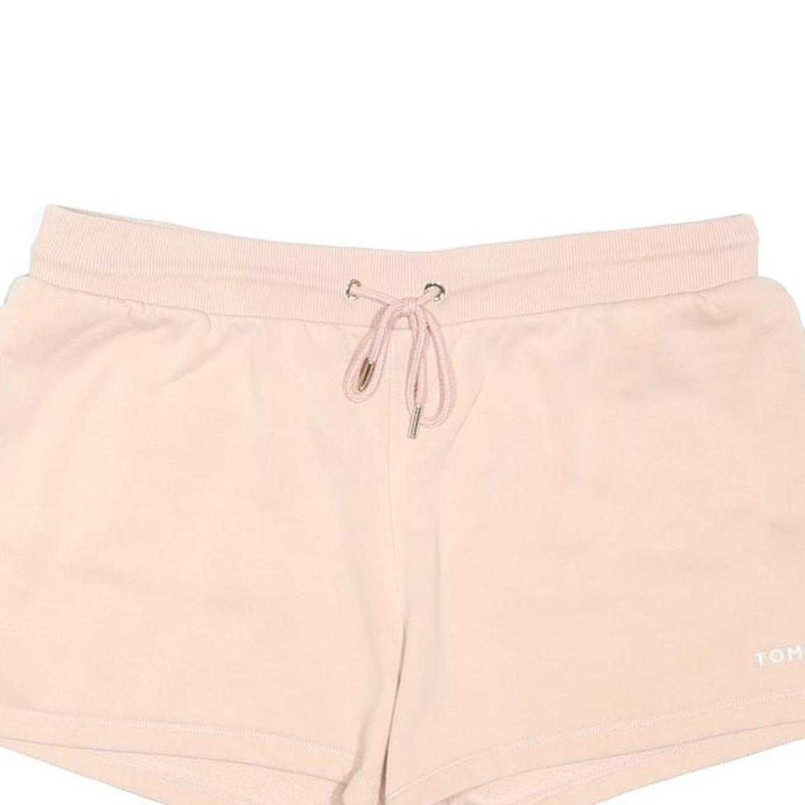 TOMMY HILFIGER Womens Pink Casual Shorts XL W38 Cotton Blend Relaxed Fit