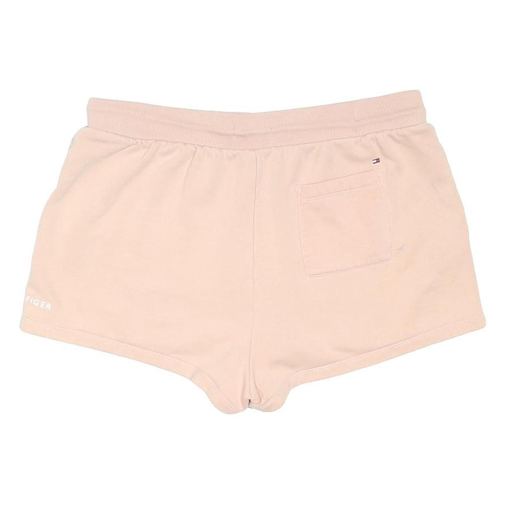 TOMMY HILFIGER Womens Pink Casual Shorts XL W38 Cotton Blend Relaxed Fit