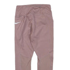 NIKE Womens Joggers Pink Slim Tapered Size S W24 L22 Athletic Gym Wear
